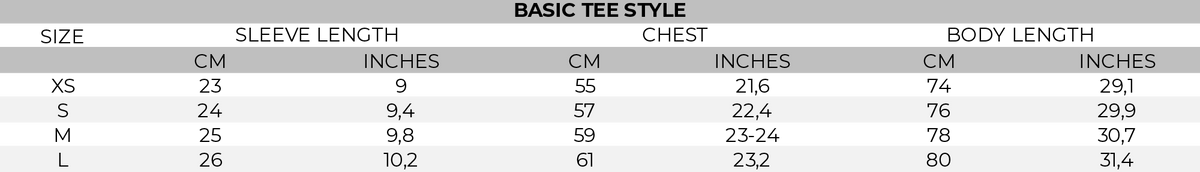 Size guide