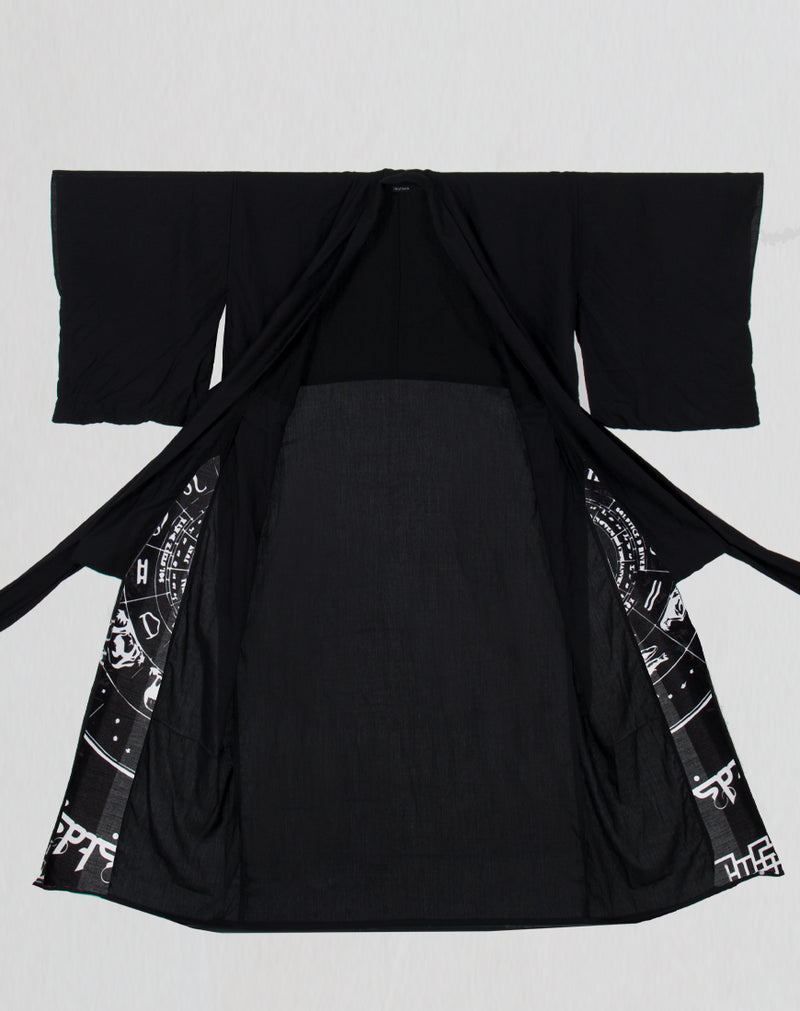 Dst Edo Negro Kimono 
