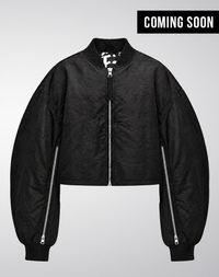 DST Puffed Cropped Bomber