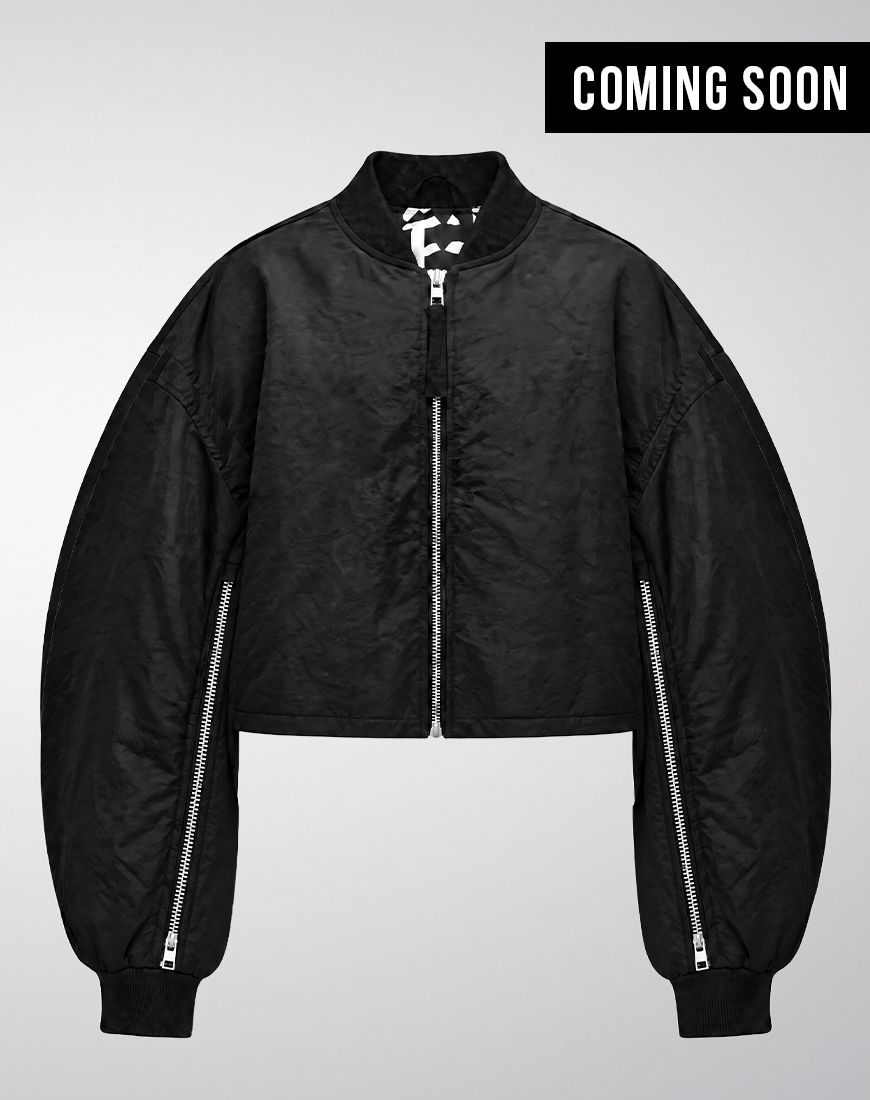 DST Puffed Cropped Bomber