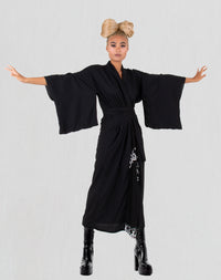 Dst Black Kaba Kimono